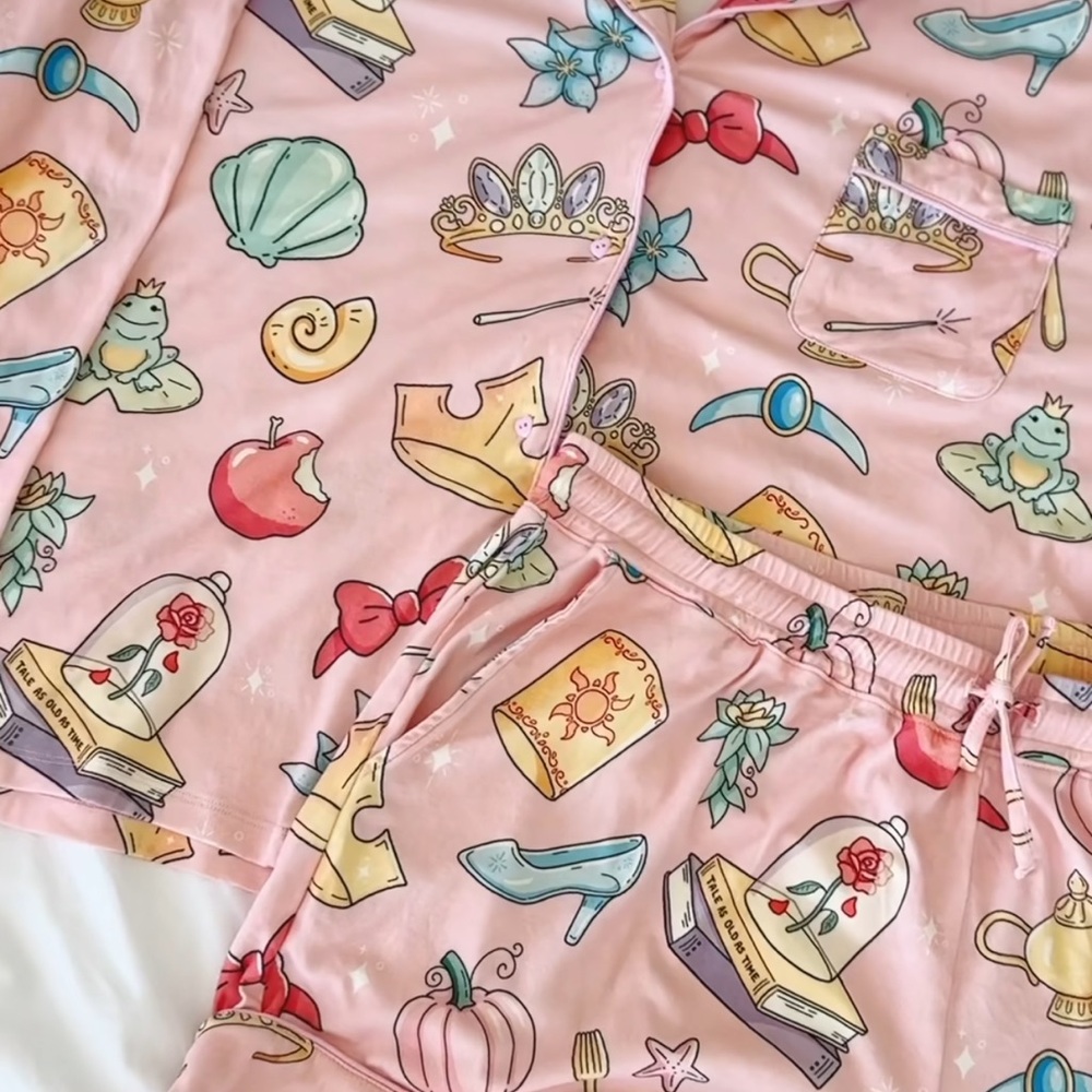 Disney Princess Pajama Set Size XL